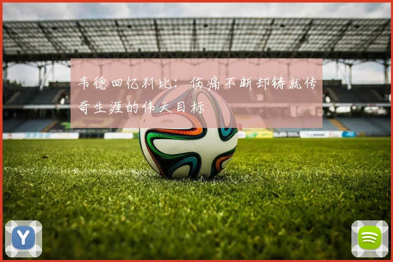 韦德回忆科比：伤痛不断却铸就传奇生涯的伟大目标